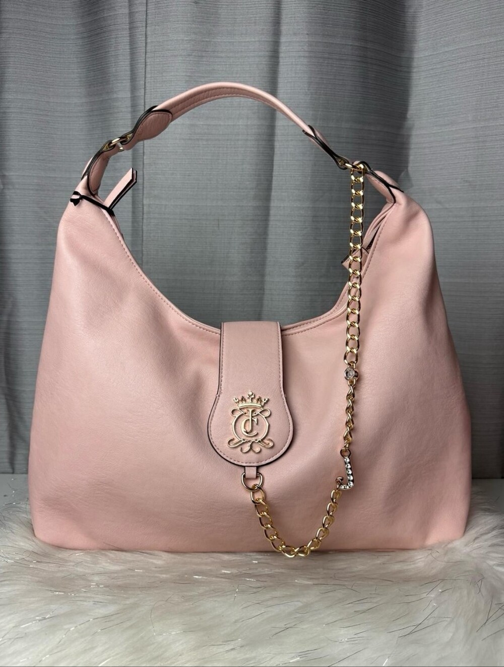 Juicy Couture Pink Hobo Handbag